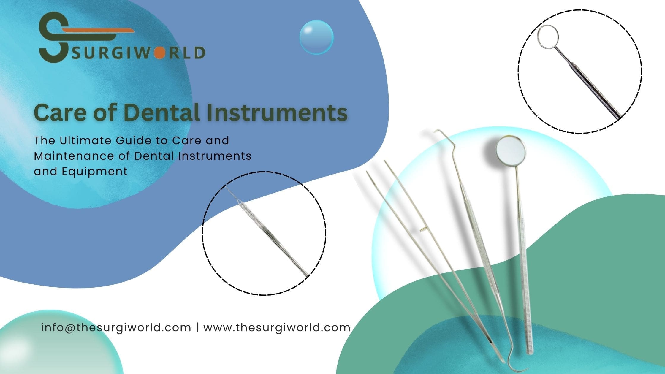 care of dental instruments